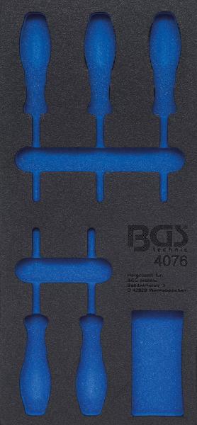 BGS Werkstattwageneinlage 1/3 leer für Art. 4076 4076-1